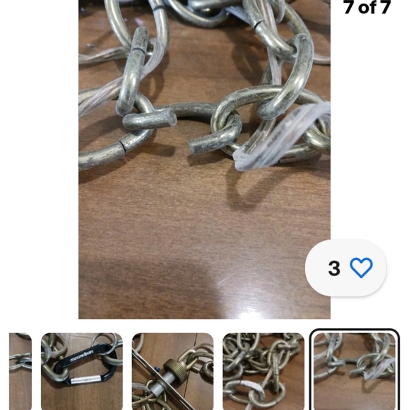 Heavy Duty chain for chandelier read - Picture 3 of 7